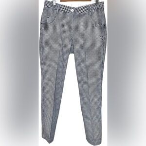 Puma Black and White Checkered Golf Pants